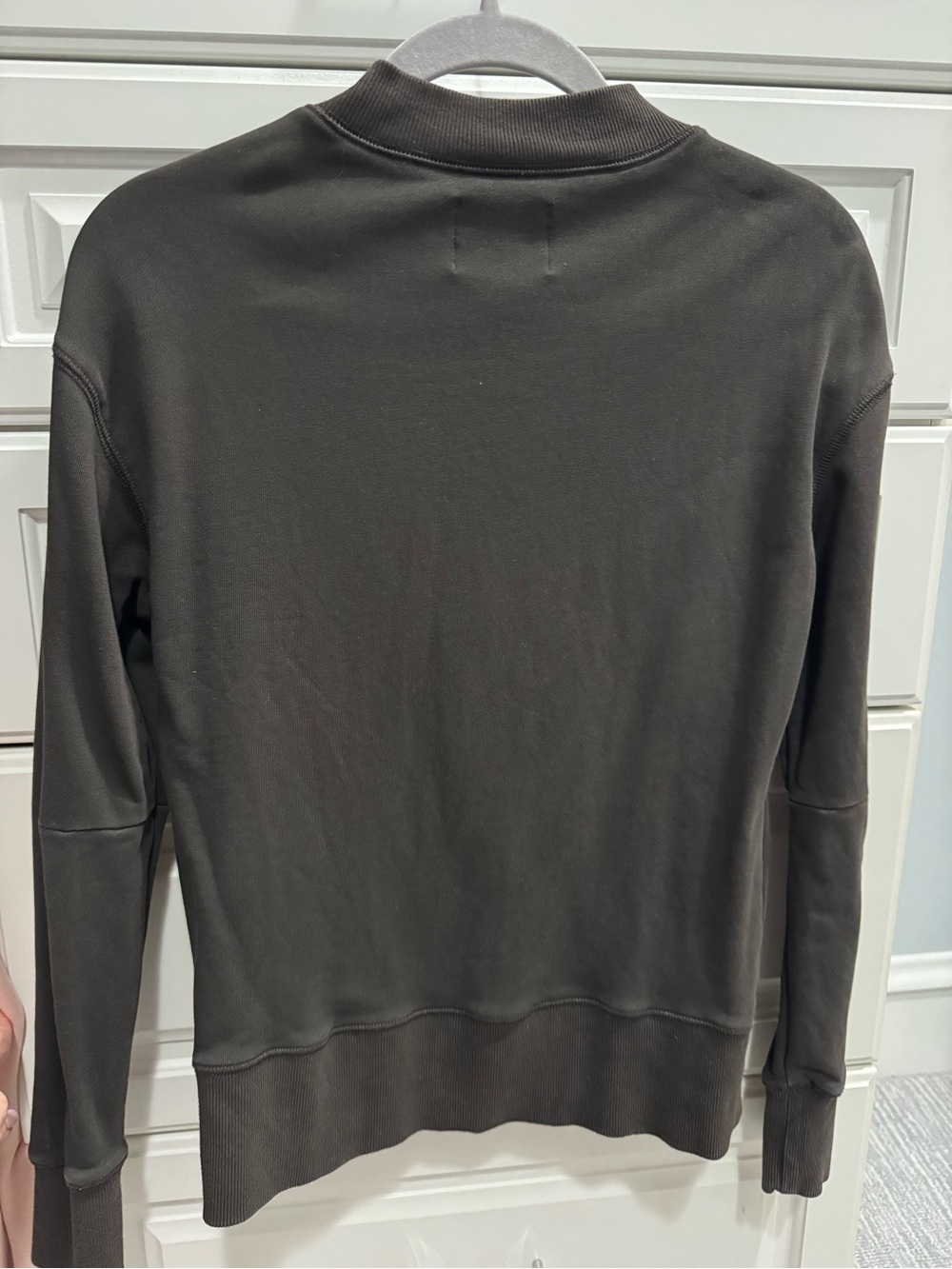Isabel Marant Etoile Moby Faded Black Logo Sweatshirt - Picture 6 of 6